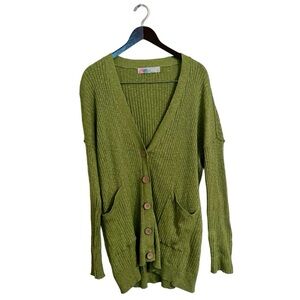 Free People Beach Maiya Cardigan Sweater Set in Luna Moth